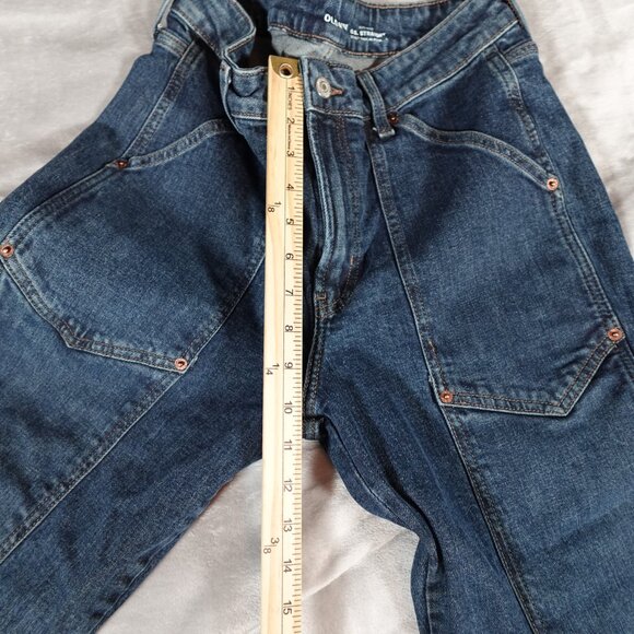 Old Navy OG Straight Secret Smooth Pocket Jeans Womens 8 (Fits 29x26.5) - Picture 12 of 12